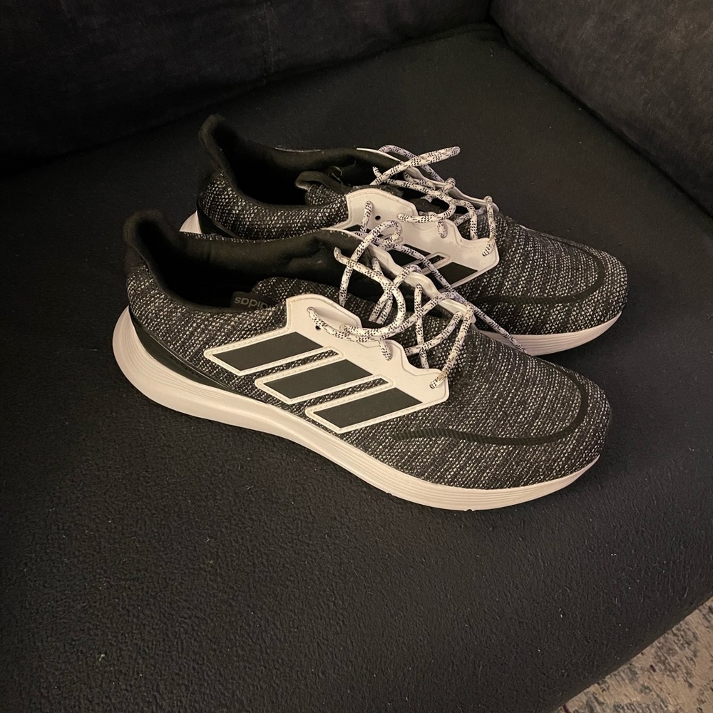 Men’s grey size 13 Adidas cloud foam comfort sneakers, Never worn!